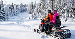Прокат снегоходов