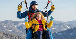 Полёт с инструктором на параплане/мотопараплане 