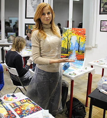 Обучение живописи маслом в Новосибирске. Сервис Ultra Подарки. Купить обучение живописи в Новосибирске. Курс рисования поможет вам создать свою собственную картину и обучит основам живописи маслом. Сервис UltraPodarki.ru 8 800 505 95 30. Живопись маслом, живопись маслом Новосибирск, уроки живописи маслом, курс рисования, мастер-класс по живописи, школа живописи Новосибирск, обучение рисованию в Новосибирске, курс по живописи, обучение живописи, курс рисования в Новосибирске, мастер-класс по живописи в Новосибирске, живопись Новосибирск, мастер-класс по живописи, мастер-класс по живописи Новосибирск